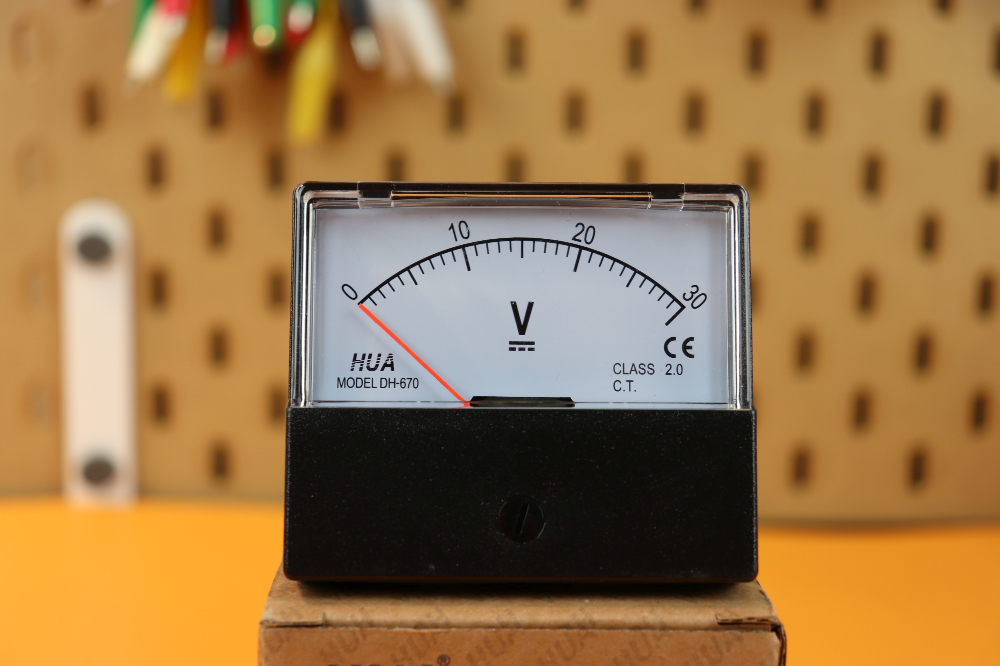 Analog Voltmeter Dc Rectangle Analog Volt Panel Meter Gauge 10 Styles Volt  Test